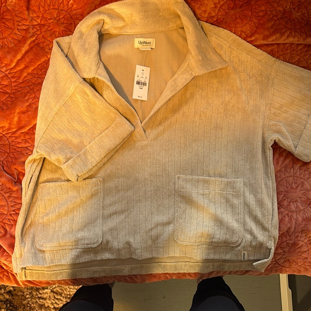 Upwest Terrycloth Crop